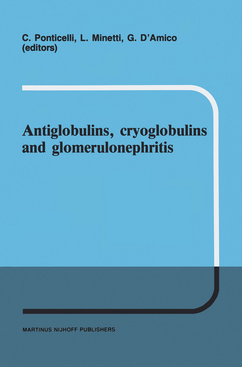 Antiglobulins, cryoglobulins and glomerulonephritis - 