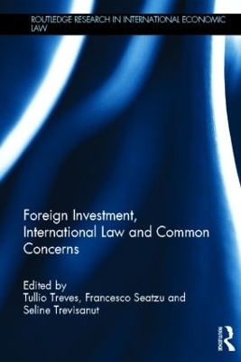Foreign Investment, International Law and Common Concerns - 