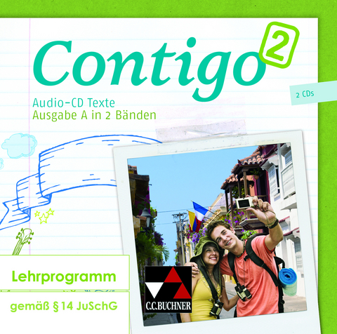 Contigo A / Contigo A Audio-CD Texte 2 - Mónica Duncker, Martha Freudenstein, Eva-Maria Hammer, Cora Heinrich, Christine Petersen-Silberg, Anke Schöttler, Britta Steinhauer