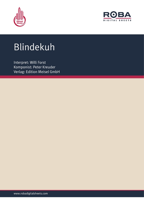 Blindekuh - Peter Kreuder, Hans-Fritz Beckmann