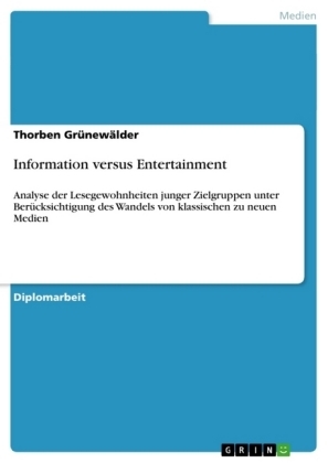 Information versus Entertainment - Thorben GrÃ¼newÃ¤lder