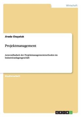 Projektmanagement - Jirada Chayaluk