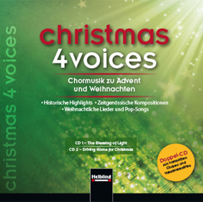 christmas 4 voices, Doppel-CD - 