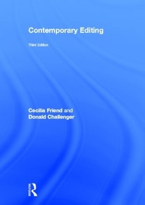 Contemporary Editing - Cecilia Friend, Don Challenger