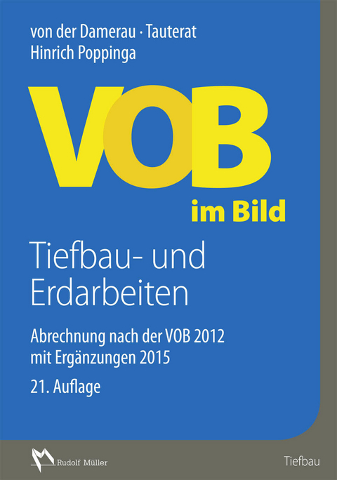 VOB im Bild - Tiefbau- und Erdarbeiten - E-Book (PDF) -  Hinrich Poppinga