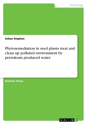 Phytoremediation in reed plants treat and clean up polluted environment by petroleum produced water - Ochan Stephen