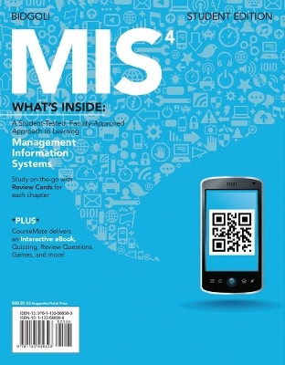 MIS4 (with CourseMate Printed Access Card) - Hossein Bidgoli
