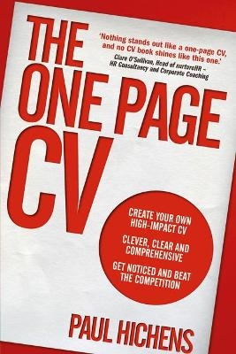 One Page CV, The - Paul Hichens