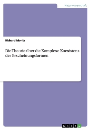 Die Theorie Ã¼ber die Komplexe Koexistenz der Erscheinungsformen - Richard Moritz