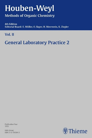 Houben-Weyl Methods of Organic Chemistry Vol. II, 4th Edition - Thomas Criegee; Wolfgang Kirmse; E. Kutter; Peter Müller; Heidi Müller-Dolezal; Alfred Hans Schöberl