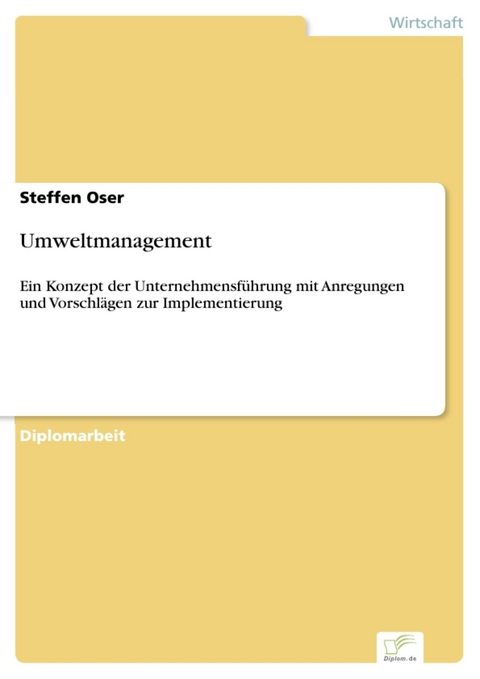 Umweltmanagement -  Steffen Oser
