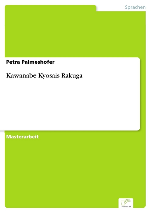 Kawanabe Kyosais Rakuga -  Petra Palmeshofer