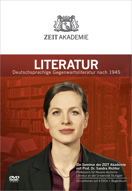 ZEIT Akademie Literatur, 4 DVDs, m. Begleitbuch - Sandra Richter