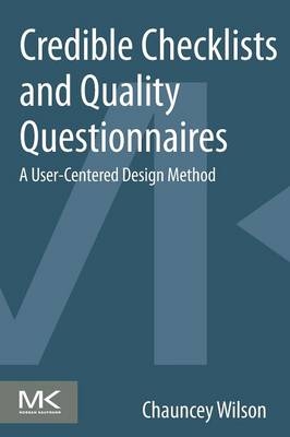 Credible Checklists and Quality Questionnaires - Chauncey Wilson