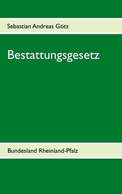 Bestattungsgesetz - 