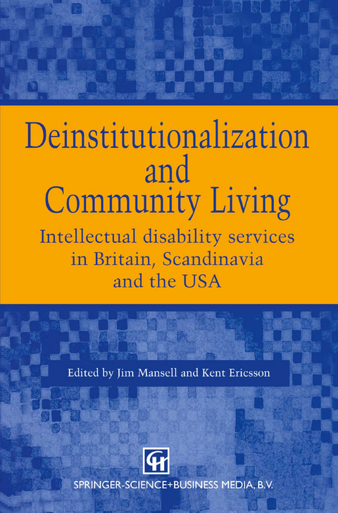 Deinstitutionalization and Community Living - Jim Mansell, Kent Ericsson