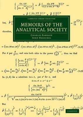 Memoirs of the Analytical Society - Charles Babbage, John Herschel