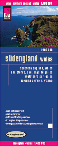 Reise Know-How Landkarte Südengland, Wales (1:400.000) - Reise Know-How Verlag Reise Know-How Verlag Peter Rump