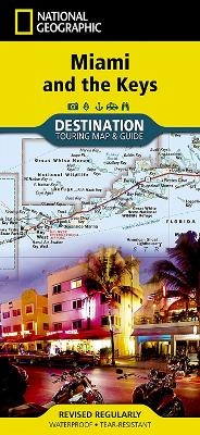 Miami And The Keys - National Geographic Maps