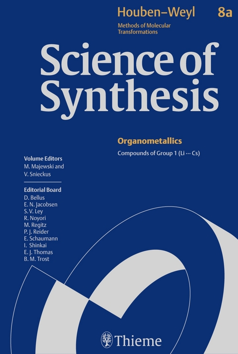 Science of Synthesis: Houben-Weyl Methods of Molecular Transformations Vol. 8a