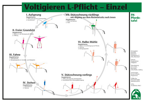 Voltigieren L-Pflicht-Einzel - 