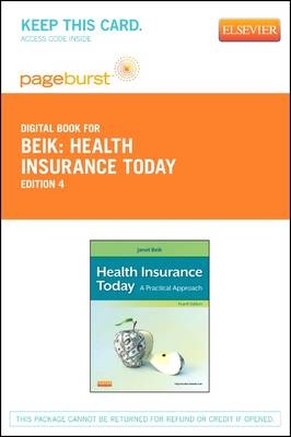 Health Insurance Today - Elsevier eBook on Vitalsource (Retail Access Card) - Janet I Beik