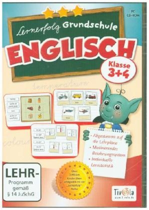 Lernerfolg Grundschule Englisch 3.+ 4. Klasse, 1 DVD-ROM
