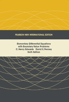 Elementary Differential Equations with Boundary Value Problems - C. Edwards, David Penney