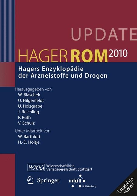 HagerROM 2010. Hagers Enzyklopädie der Arzneistoffe und Drogen - 