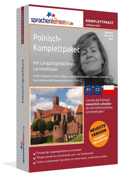 Sprachenlernen24.de Polnisch-Komplettpaket (Sprachkurs)