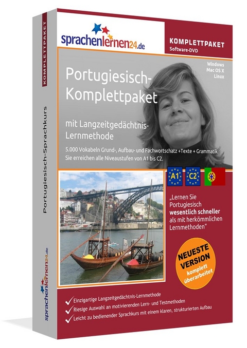 Sprachenlernen24.de Portugiesisch-Komplettpaket (Sprachkurs)