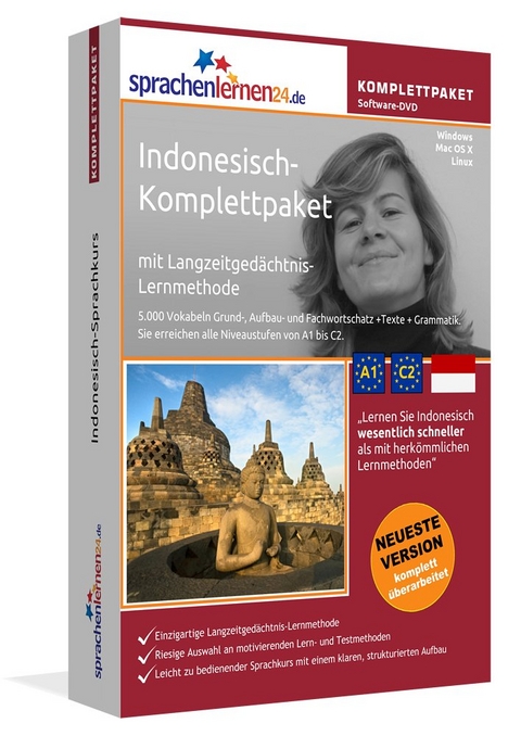 Sprachenlernen24.de Indonesisch-Komplettpaket (Sprachkurs)