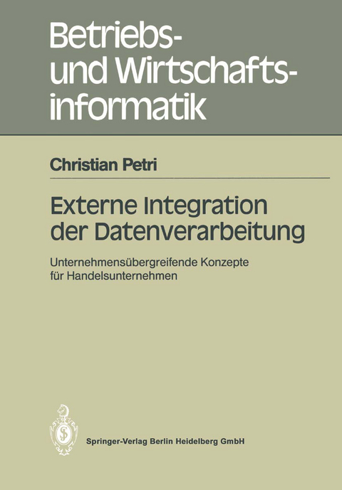 Externe Integration der Datenverarbeitung - Christian Petri