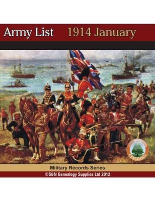 Army List 1914 January