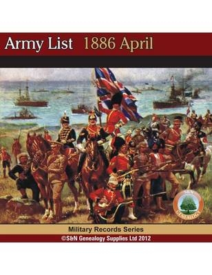 Army List 1886 April