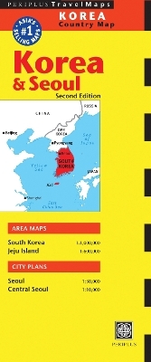 Korea & Seoul Travel Map Second Edition - 