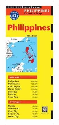 Philippines Travel Map Fifth Edition - 