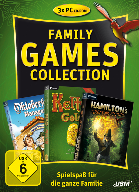 Family Games Collection, 3 CD-ROMs