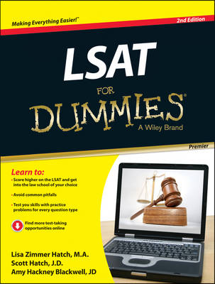 LSAT For Dummies (with Free Online Practice Tests) - Lisa Zimmer Hatch, Scott A. Hatch, Amy Hackney Blackwell