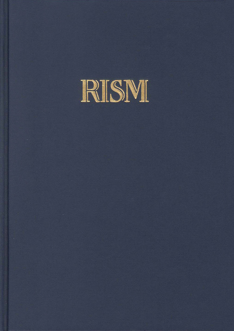 RISM B XIII,1 Hymnologica Slavica, Band 1 - Jan Kouba, Marie Skalicka, Gerhard Schuhmacher, Leon Witkowski, Krukowski Teresa