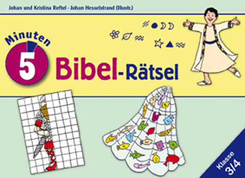 5-Minuten-Bibel-Rätsel - Kristina Reftel, Johan Reftel