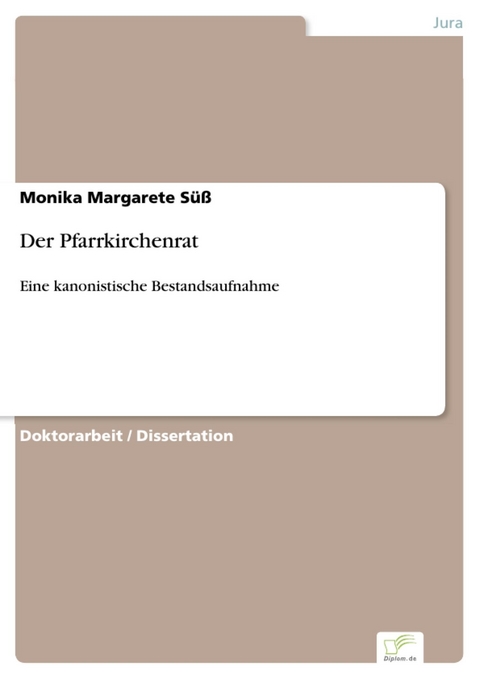 Der Pfarrkirchenrat -  Monika Margarete Süß