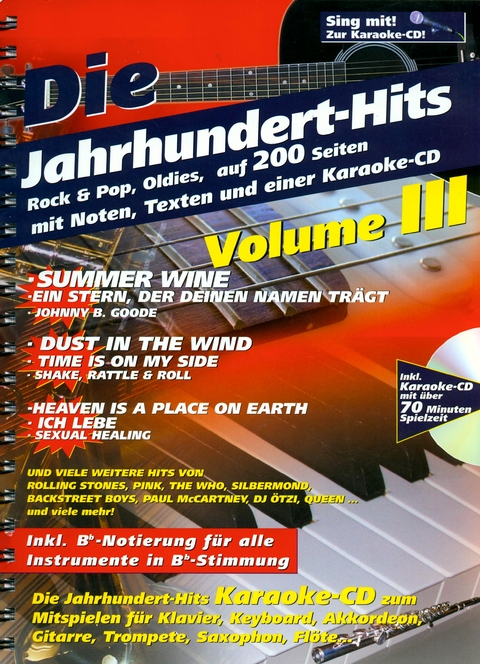 Die Jahrhundert-Hits, m. Audio-CD. Vol.3 - 