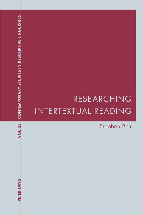 Researching Intertextual Reading - Stephen Bax