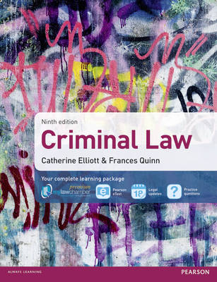 Criminal Law MyLawChamber pack - Catherine Elliott, Frances Quinn