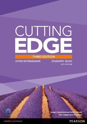Cutting Edge 3rd Edition Upper Intermediate Students' Book with DVD and MyEnglishLab Pack - Sarah Cunningham, Peter Moor, Jonathan Bygrave