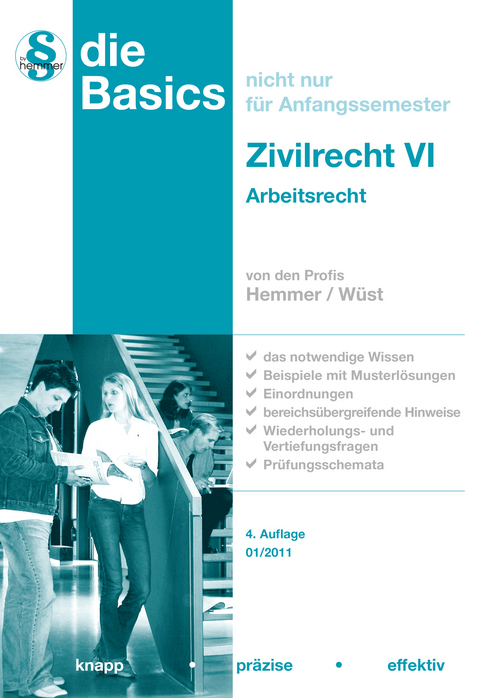 Basics Zivilrecht VI - Arbeitsrecht - Karl-Edmund Hemmer, Achim Wüst