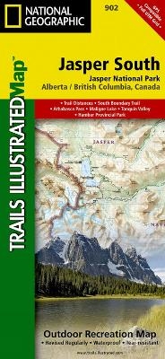 Jasper South - National Geographic Maps