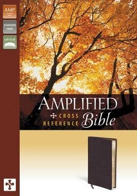 Amplified Cross-Reference Bible, Bonded Leather, Burgundy -  Zondervan Publishing
