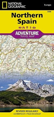 Northern Spain - National Geographic Maps